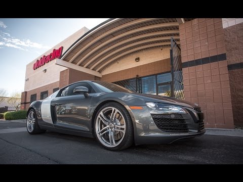 Audi R8 V8 with Quicksilver Titan Sport Exhaust Installed
