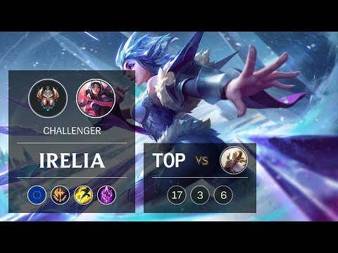 Irelia Top vs Kayle - EUW Challenger Patch 9.5