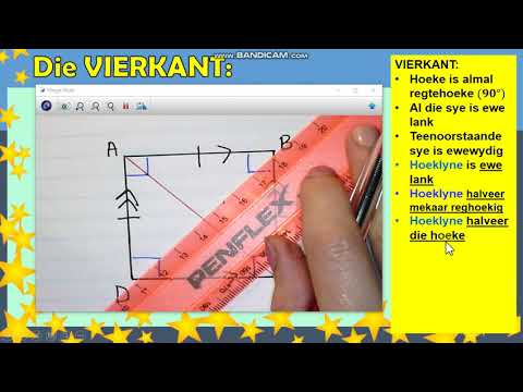 3.2 MEETKUNDE: DIE VIERKANT