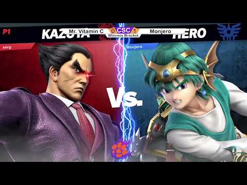 Clocktower Smash 99 - Losers - Mr. Vitamin C (Kazuya) vs. Monjero (Hero) - SSBU