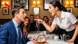 Everyone in the Café Feared the Rude Millionaire — Until the New Waitress Finally Stood Up to Him