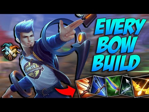EVERY SINGLE BOW IS SO MANY SILVERBRANCH STACKS! INSANE DPS! - Masters Ranked Duel - SMITE