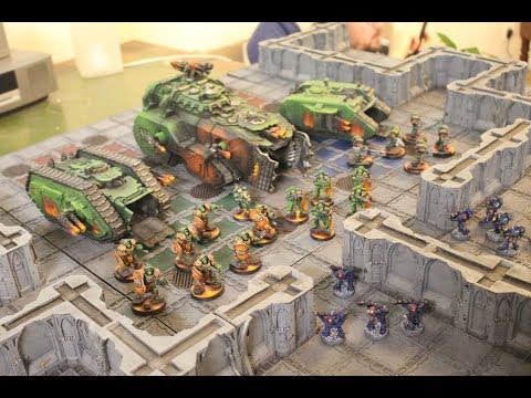 Road to Terra: Video Battle Report:Zone Mortalis: Salamanders v Night Lords