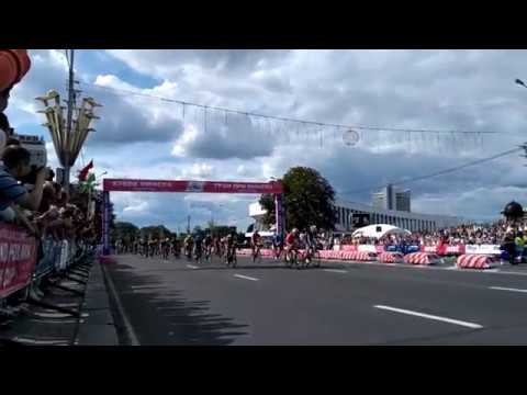 Yauheni Karaliok wins 2017 Grand Prix Minsk bunch sprint