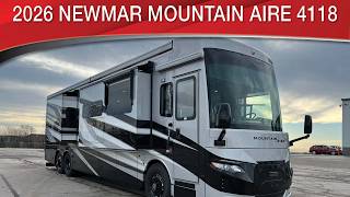 A preview image of the linked video showcasing 2026 Newmar Mountain Aire 4118