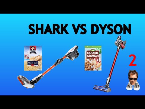 SHARK IF250UK Vs DYSON V6 Porridge and Cookies TEST