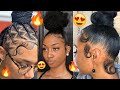 😍🔥NEW SLAYED EDGES ON NATURAL HAIR COMPILATION🧡😍
