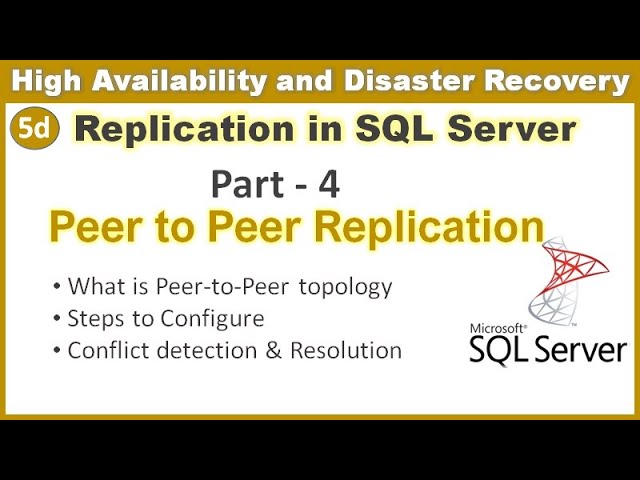 Thumbnail of Replication in SQL Server lesson