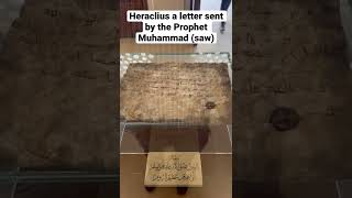 Download lagu A letter sent by the Prophet (s.a.w) #shorts mp3