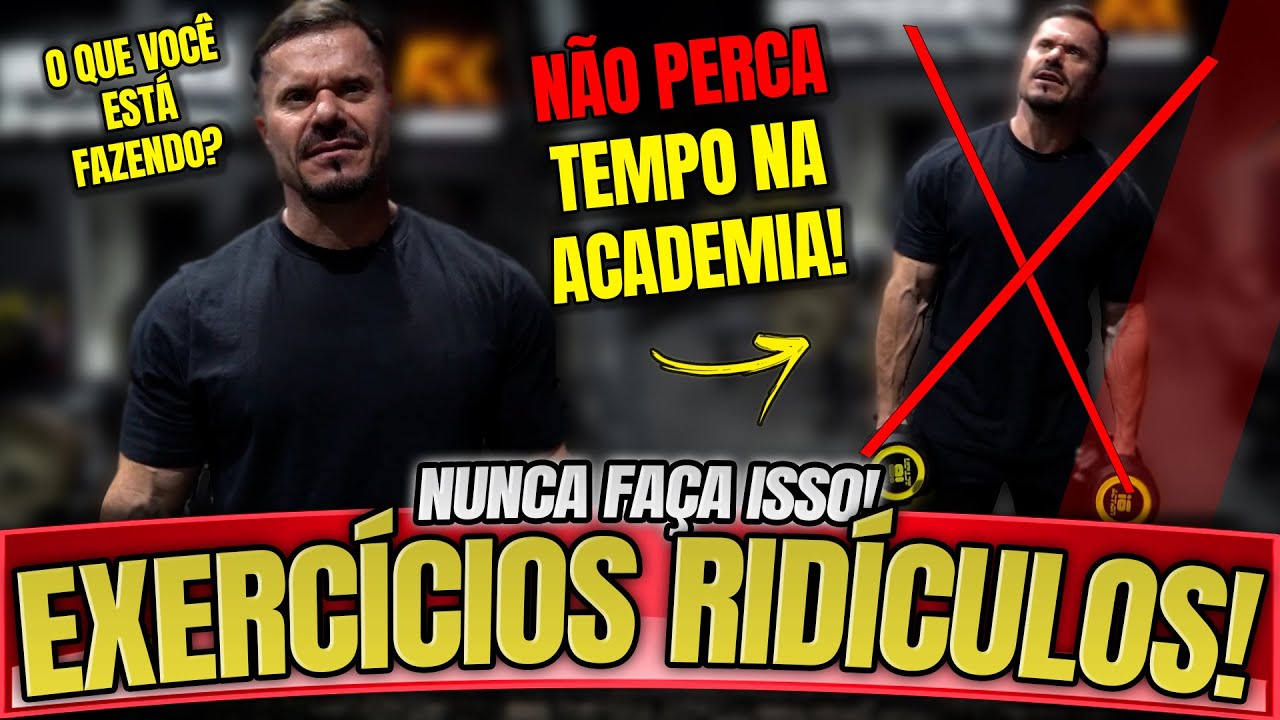 NUNCA, JAMAIS FAÇA ESSES EXERCÍCIOS! – MASTER CLASS RENATO CARIANI