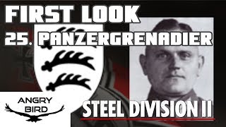 25. Panzergrenadier Division First Look - Steel Division 2 Reinforcement Pack Free DLC