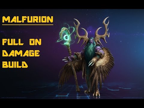Heroes of the Storm: (Malfurion) Damage Build