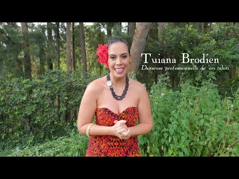 Tahiti s'invite chez vous avec Tuiana BRODIEN (Vahinerii Ori Tahiti)