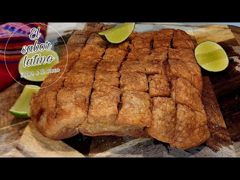 🔴Pork Belly sin Piel Para Preparar los Mejores💥 ¡Chicharrones Caseros! -El sabor latino
