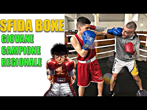 Boxing challenge with a 13-year-old regional champion