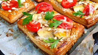 מאפה מדהים עם חציל קלוי ותוספות חגיגי מעולה Amazing pastry of roasted eggplant and toppings (ליהי קרויץ - מטבח בקלי קלות) - התמונה מוצגת ישירות מתוך אתר האינטרנט יוטיוב. זכויות היוצרים בתמונה שייכות ליוצרה. קישור קרדיט למקור התוכן נמצא בתוך דף הסרטון