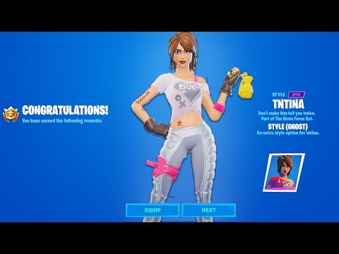 How To Get Shadow Or Ghost TNTINA - Complete 18 TNTina Challenges fortnite