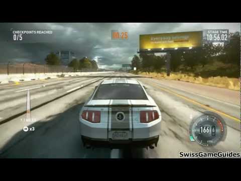 Need for Speed The Run - Walkthrough Part 3 (Hard) - Stage 1 - Interstate 580