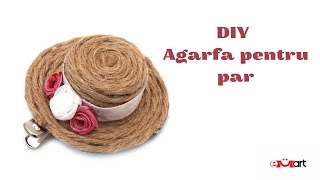 DIY Agarfa pentru par