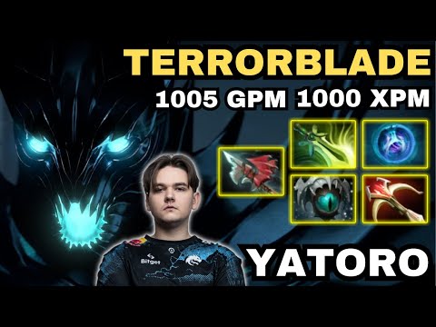 🔥 YATORO Terrorblade 1005 GPM 1000 XPM 🔥 Master Tier 31K Net Worth - Dota 2