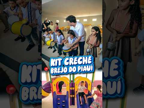 Olha, Isabel Fonteles, mais um Kit Creche entregue, desta vez, em Brejo do Piauí!