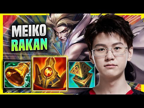 LEARN HOW TO PLAY RAKAN SUPPORT LIKE A PRO! - EDG Meiko Plays Rakan SUPPORT vs Nami!