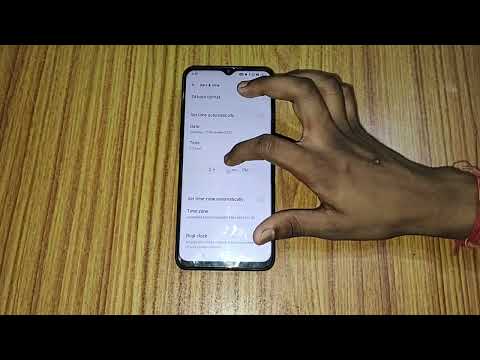Realme Q2i me time change kaise kare, How to change time