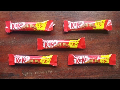 Nestle kitkat at five rupees unpacking and review Nestle kitkat at five rupees unpacking and review