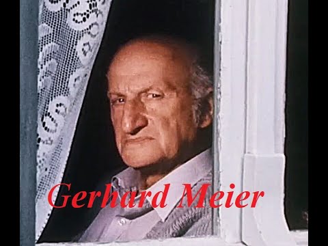 Gerhard Meier Porträt – Petrarca-Preis 1983 – Archiv Pedro Meier Multimedia Artist Niederbipp Amrain