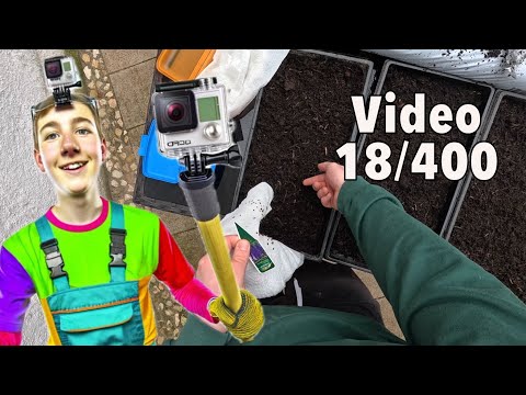 Videotagebuch Video 18/400 | Neue Pflanzen und der Baumstamm muss rausgetragen werden! | Greenow🌱