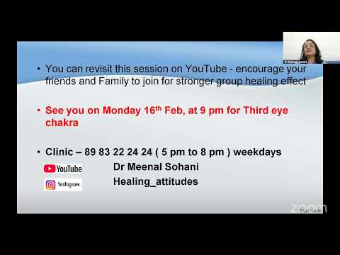 6 Week Chakra Healing By Dr Meenal Sohani