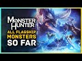 All Flagship Monsters in The Monster Hunter Series! Looking Back At Monster Hunter History
