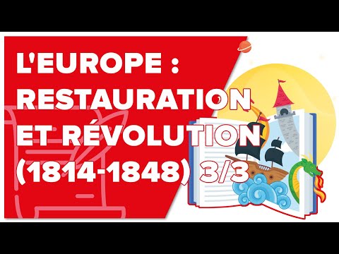 L'Europe : restauration et révolution (1814-1848) 3/3 - Histoire - 1ère - Mathrix