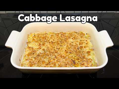 The Best Italian Cabbage Recipe - Cabbage and Pork Lasagna