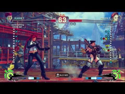 Alioune [Cammy] vs Wolfkrone [Viper] SSF4 Ranked Matches - TRUE-HD