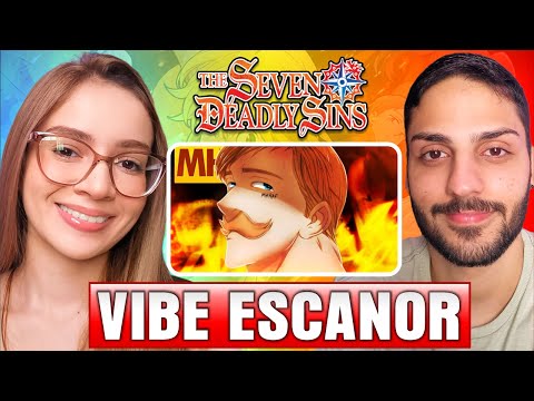 Professora de Geografia Reage｜Vibe Escanor ☀️ (Nanatsu no Taizai )｜Style Trap｜MHRAP｜REACT