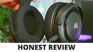 Corsair HS35 Stereo Gaming Headset Mic Test | Unboxing | Honest Review