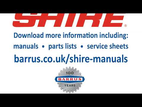 How to change the Air Filter on your Shire canal boat engine
