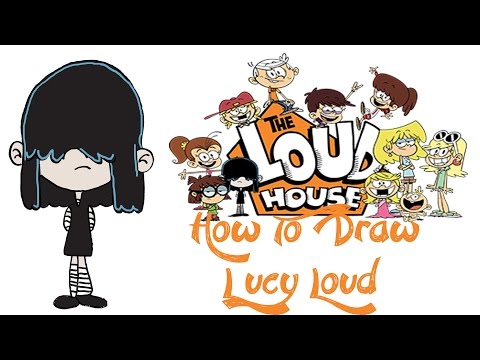 How To Draw Lucy Loud (THE LOUD HOUSE) - YouTube