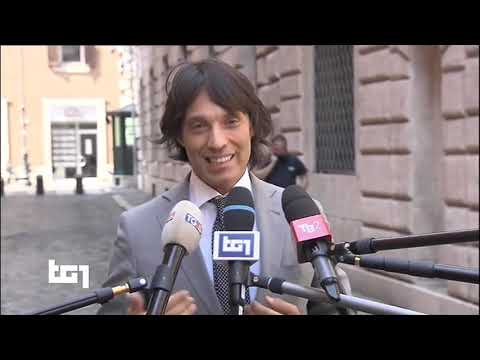 Gianluca Perilli (M5S) - servizio al Tg1 11/8/2020 ore 16