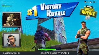 50 year old fortnite solo win 93 camper cralin as highrise assault trooper - high rise assault trooper fortnite rare