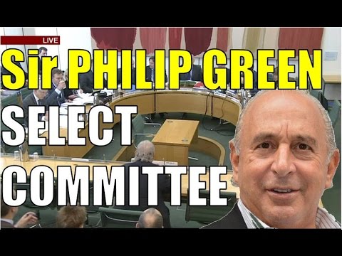 Sir Philip Green's FULL evidence to select committee on BHS