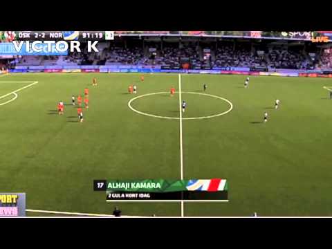 Funniest red card reaction ever   Alhaji Kamara