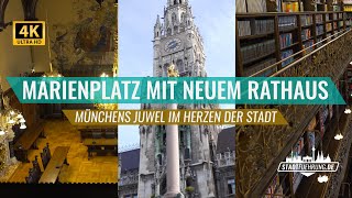 Marienplatz mit Neuem Rathaus München | Sehenswürdigkeit präsentiert v
