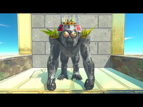 ⚡King Kong Death Run  - 🦖 Animal Revolt Battle Simulator 🦕