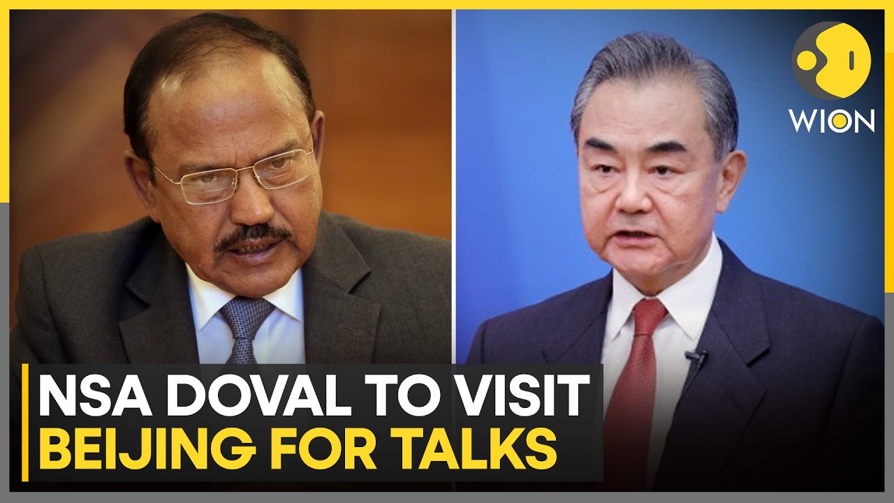 NSA Ajit Doval to Meet Chinese Foreign Minister Wang Yi | WION News
