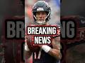 🚨UH OH: Tyson Bagent In Concussion Protocol | Bears News #shorts #bears #nfl