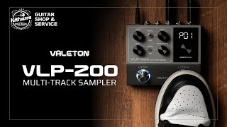 Video thumbnail for Introducing Valeton VLP-200 (Multi-Track Sampler / Looper) | Kitharra Guitar Shop & Service by Kitharra TV