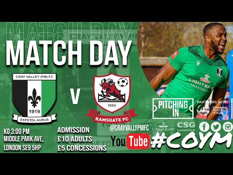 Cray Valley Highlights -Cray Valley (PM) FC vs Ramsgate FC