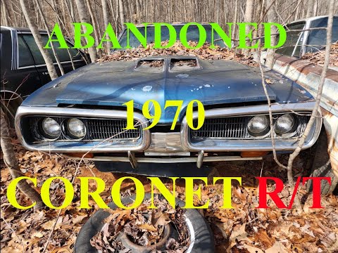 ABANDONED DODGE CORONET R/T, PLYMOUTH FURY, and more in my dad's Junkyard.